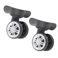 Robust Outdoor Double Wheel Drawbar Box with Secure Code Lock Large Size Grey