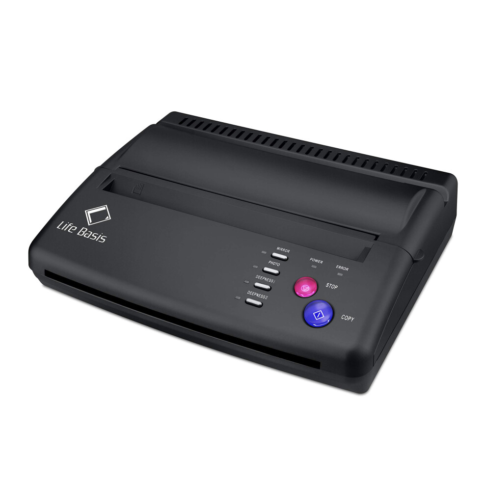 Tattoo Stencil Printer Thermal Transfer Copier with Fast Printing and A4 A5 Paper GreyBlack