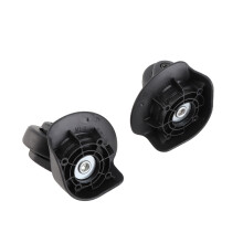 A Pair A65 Black Suitcase Mute Wheel for 24-inch Hard Shell Luggage Australia