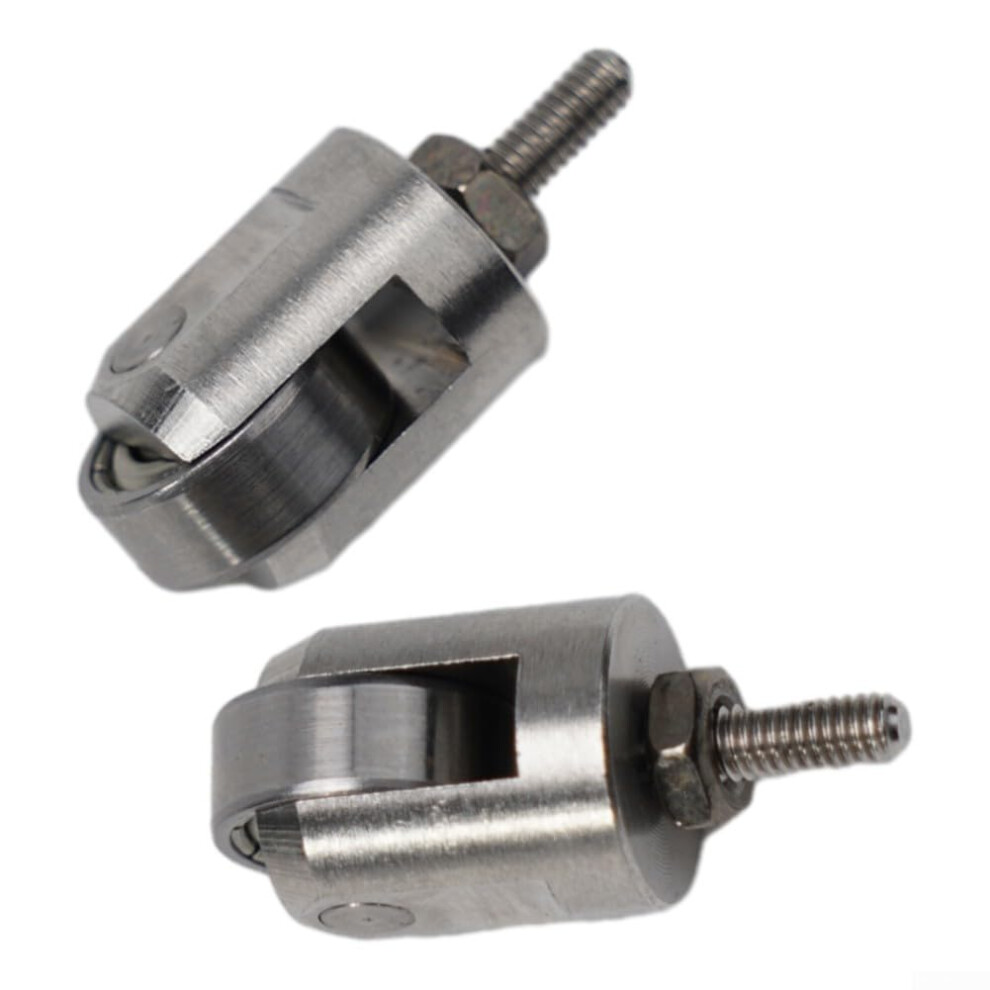 2 Pcs M2.5 Dial Indicator Contact Point Roller Tip For Precise Measurement Accuracy 9187378956809