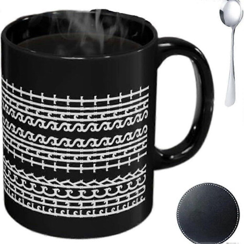 (F) Coffee cup, ceramic, for kitchen, bedroom, living room, simple style 2