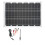 Portable Solar Panel 18W 18V, Monocrystalline High Conversion Efficiency, Smart Charge Controller, Three Stage Charging, Waterproof For Outdoor 1