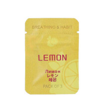 (lemon) Fashion Titanium Steel Assisted Smoking Cessation Necklace Stress Relief Anxiety Meditation Breathing Aromatherapy Pendants