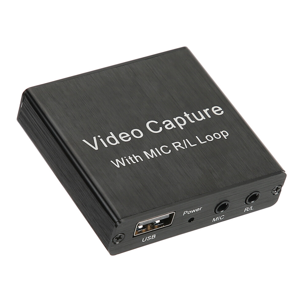 Hdmi Video Capture Card Usb2.0 4K Loop Support For Electronic Gear 5V 0.4A 4401379669748