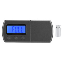 Stylus de înaltă precizie pentru platan, instrument de măsurare a forței cartușului cu afișaj digital cu ecran de fundal albastru nemagnetic