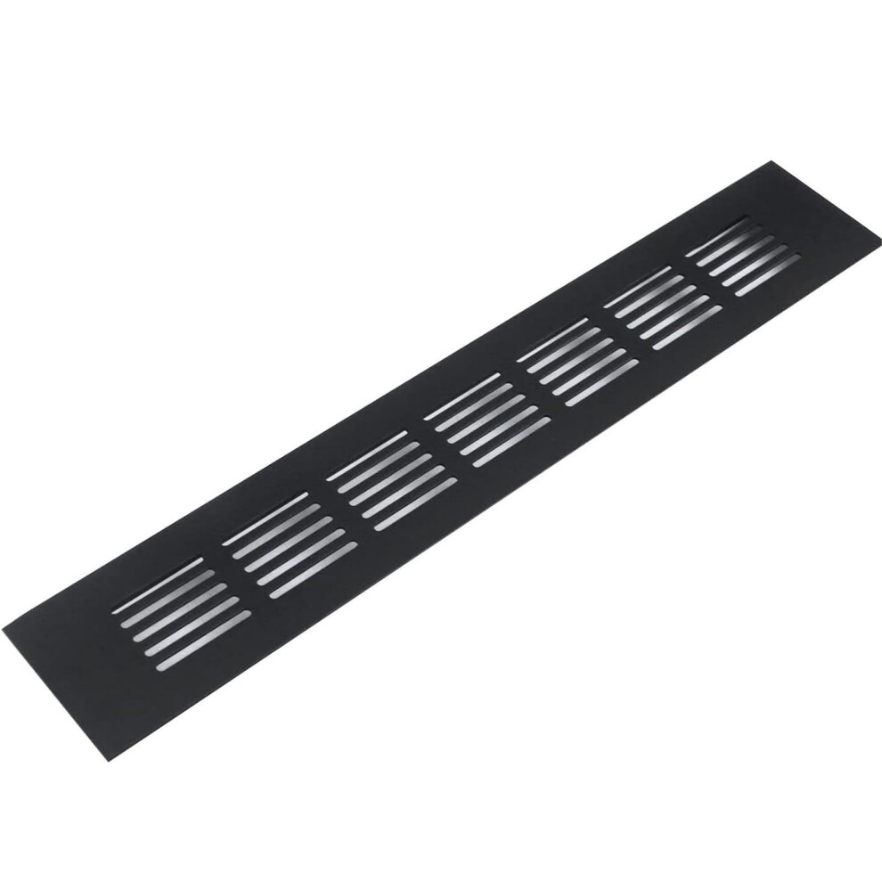 Aluminum Alloy Ventilation Grille 6.4X47cm Waterproof Rectangular Air Vent Cover For Kitchen Bathroom 9199774714594