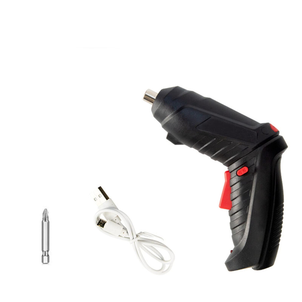 Cordless Electric Screwdriver 3.6V With Led Light, Dual Position Handle, Usb Fast Charging Set 9094768959497