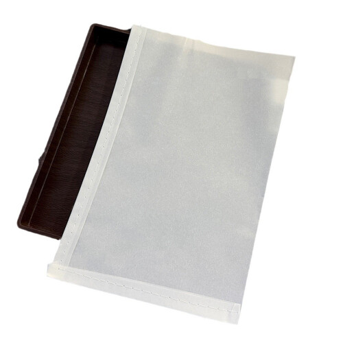 Anpassbare Geschenktüten aus Leder und Papier.
