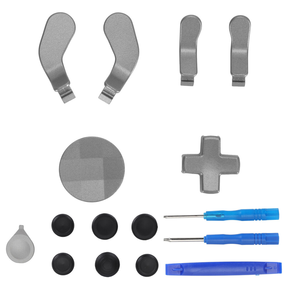 Customizable Elite Controller Upgrade For Xbox One Elite Series 2, Replacement Interchangeable Hair Trigger Locks With Stainless Steel Paddles, Magnet 9012494977493