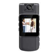1080P Police Body Camera with Infrared Night Vision, Compact HD Security Camcorder, 32GB 2024