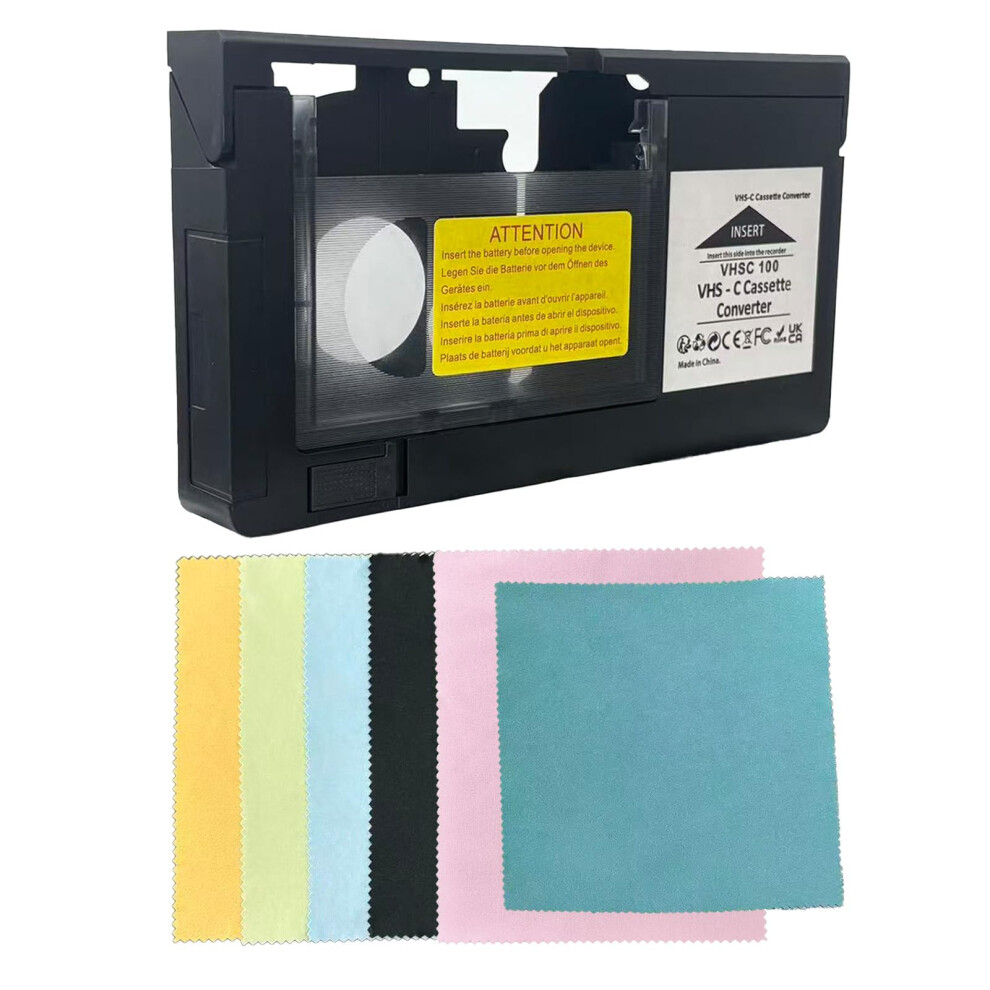 Vhsc Cassette Adapter With Motorized Loading For Camcorder Tapes, Playback And Recording 9199774715249