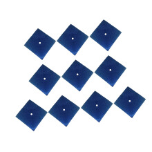 10Pieces Colorful Glitters Cardstock Paper for-Deep Blue