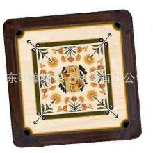 (45cm) Carrom Board Set Premium Board Game Hardwood Edges for All Players Beginners