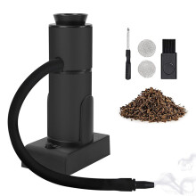 Handheld Smoke Infuser for BBQ and Outdoor Cooking, Adds Smoky Flavor in Minutes, Black