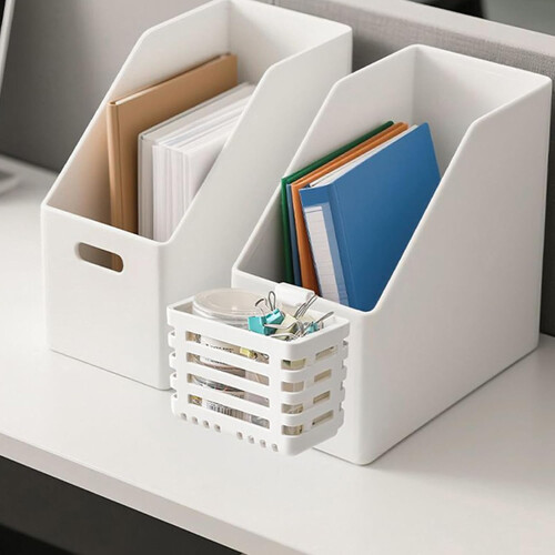 Wall Mounted Storage Basket 2 Pack Retractable Hanging Organizer with Adjustable Width for Kitchen Bathroom Closet 2