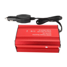 Inverter di potenza per auto, caricabatterie da 300 W, convertitore da CC a CA, converte da 12 V a 220 V con porte USB, condensatori ad alta