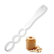 Peanut Butter Mixer with ThreeHole Stainless Steel Stirring Tool Fits Any Container Size