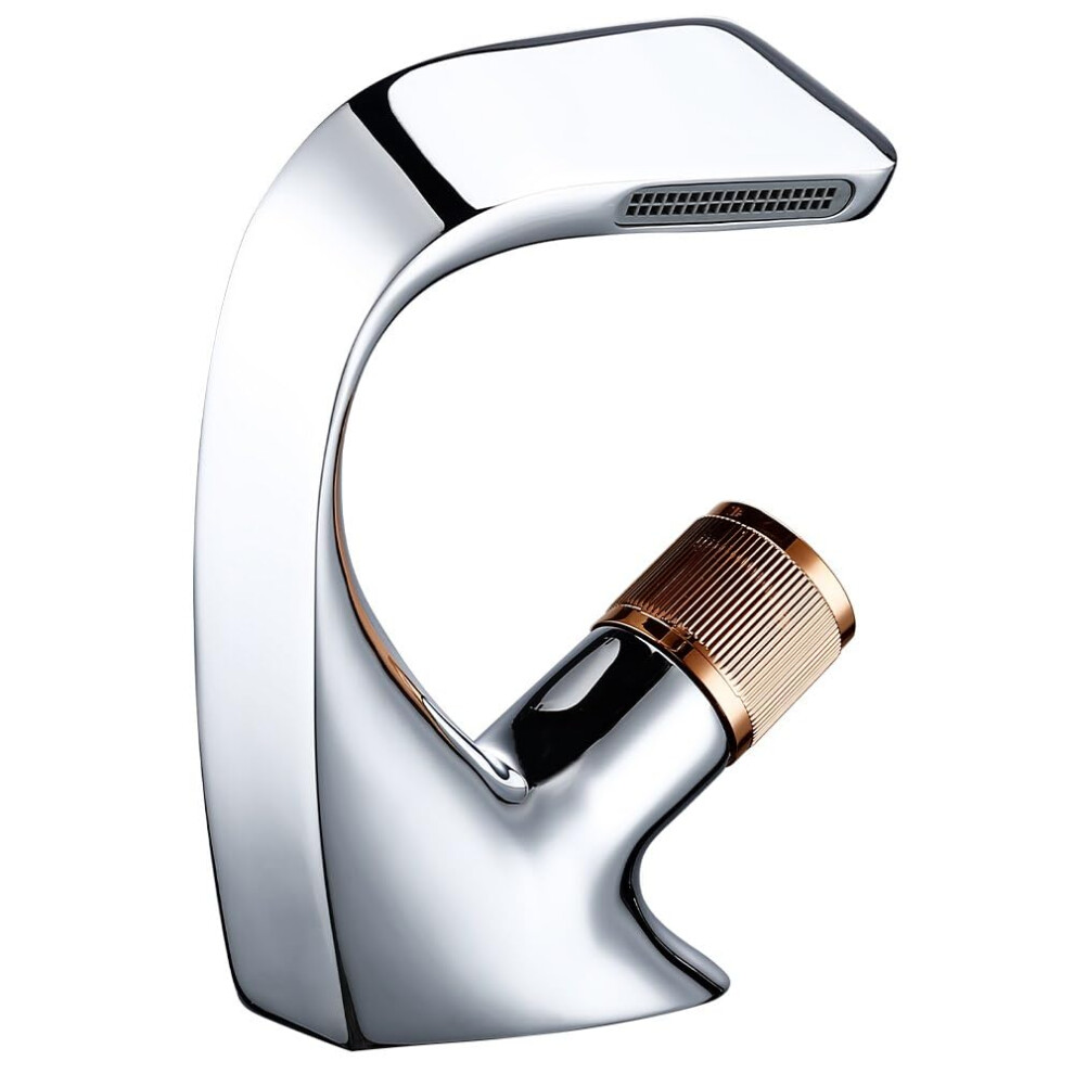 Bathroom Sink Faucet Chrome Brass Basin Mixer Tap Hot And Cold Water Deck Mounted Lead 9199774717298