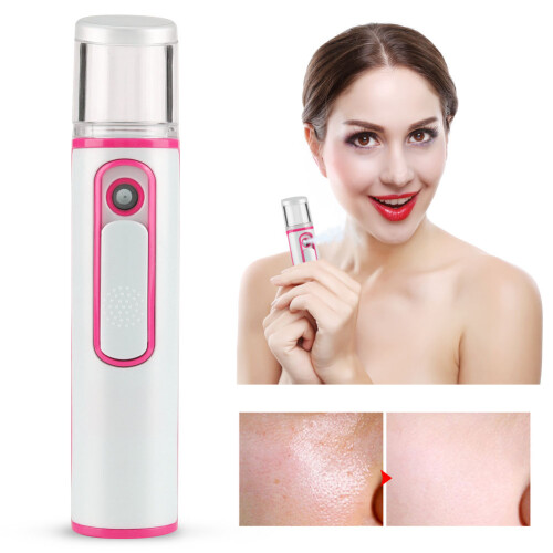 Φορητή συσκευή ενυδάτωσης προσώπου, Nano Facial Mister με φόρτιση USB, μίνι ατμομάγειρας 2