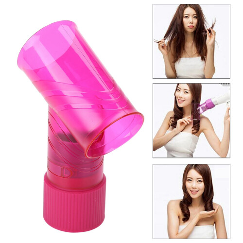 Diffuseur de sèche-cheveux rotatif à 360 pour cheveux bouclés, diffuseur à effet vent adapté à de multiples réglages, construction 2