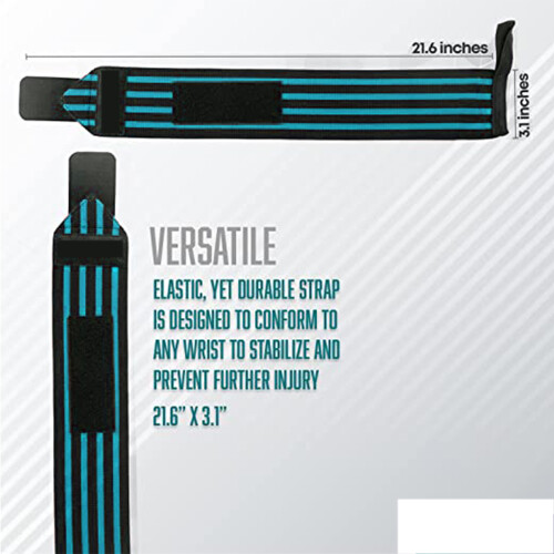 Επίδεσμοι καρπού επαγγελματικής ποιότητας για άρση βαρών σε πάγκο, ρυθμιζόμενο 1