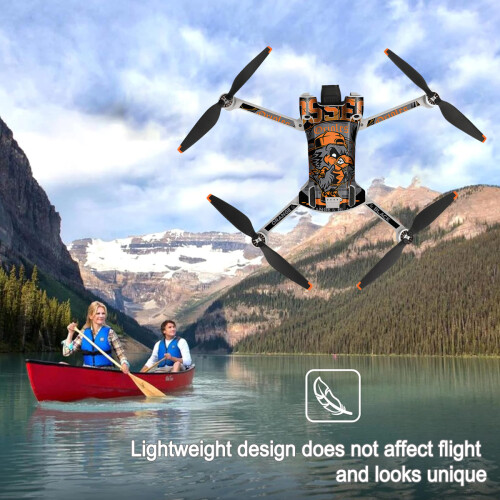 Dji Mini 3 Pro Protective Stylish Wraps, Waterproof Decorative Stickers For Drone And Rc Controller (Pattern A) 1