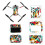 Stylish Dji Mini 3 Pro Wraps, Scratch-Proof Decorative Stickers For Drone And Remote (Pattern B) 3
