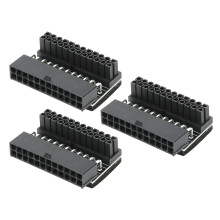 Innowacyjny adapter płyty głównej, zmiana kierunku instalacji kabla na poziomy, zasilanie komputerów stacjonarnych, obrót w lewo o 90 stopni