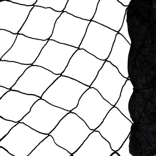 Garden Protection, Multi-function Net 5Cm X 5Cm Mesh Size Easy Setup Stronger Than Plastic For Orchard Coverage, Black (15M X 15M), Fruit Tree