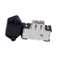 Ensemble de verrouillage de porte de lave-linge - Compatible avec le lave-linge à tambour Sanyo XQG60F9918W T85. Fabriqué en PC ABS durable pour