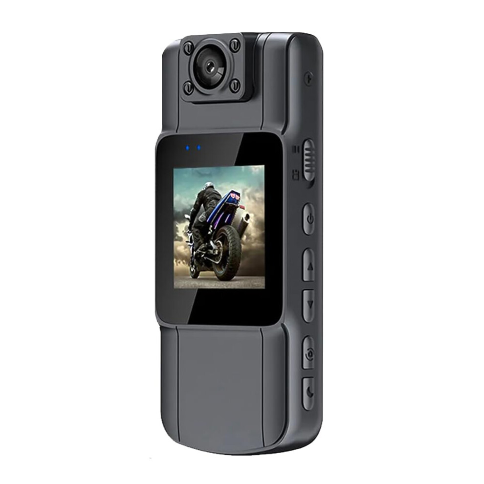 4K Uhd Mini Body Camera With Night Vision, Motion Detection, 128Gb, 180 Rotatable Lens 9187378959923
