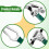 Multifunctional Claw Hammer Nail Puller with Adjustable Angle and Ergonomic Long Handle for Carpentry 2
