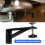 4Pcs Undermount Sink Brackets Adjustable Height Triangular Support 440lbs Load Black for Narrow Cabinet 3