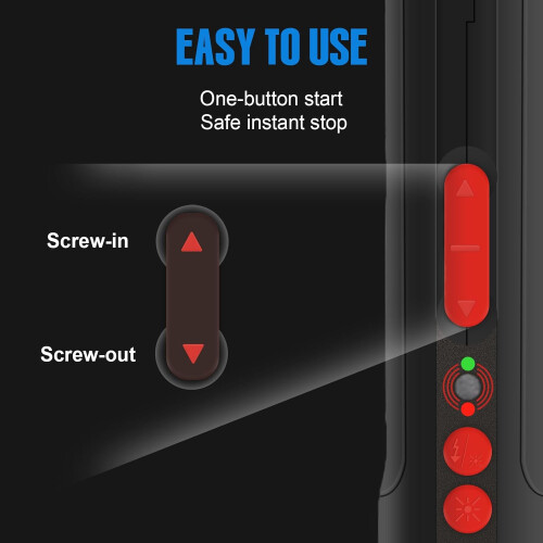 Cordless Electric Screwdriver Kit with Circuit Sensor, LED Light, 34pcs Bits and Carry Case 2