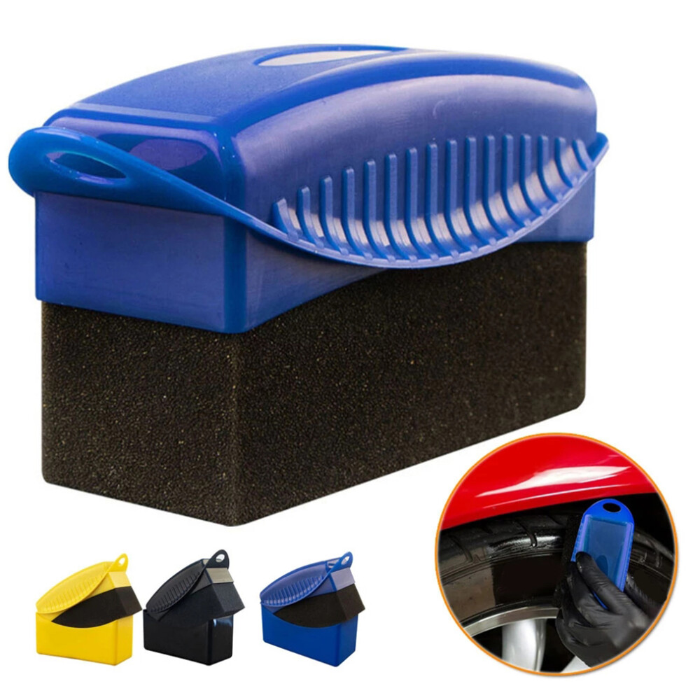 Tyre Care Sponge Pad 3.9 Inch With Cover For Applying Tyre Gel And Dressings 5071376585328
