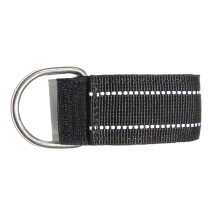 Adjustable Diving Hanging Lanyard Wrist Strap 1.5Inch Black Durable Wrist Rope Wristband For Diving