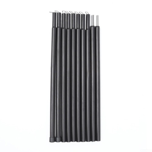 Tent Pole Adjustable Rods For Backpacking Canopy Hiking 10 Knots