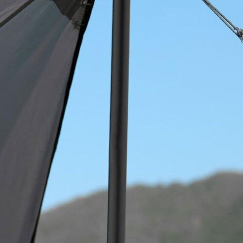 Tent Pole Adjustable Rods For Backpacking Canopy Hiking 10 Knots 2