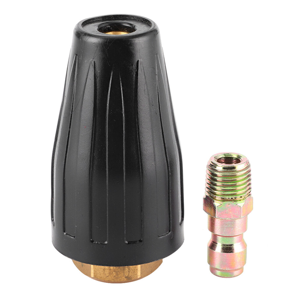 High Pressure Washer Turbo Nozzle 3600Psi 1/4In Rotating Spray Tip 8751379679503