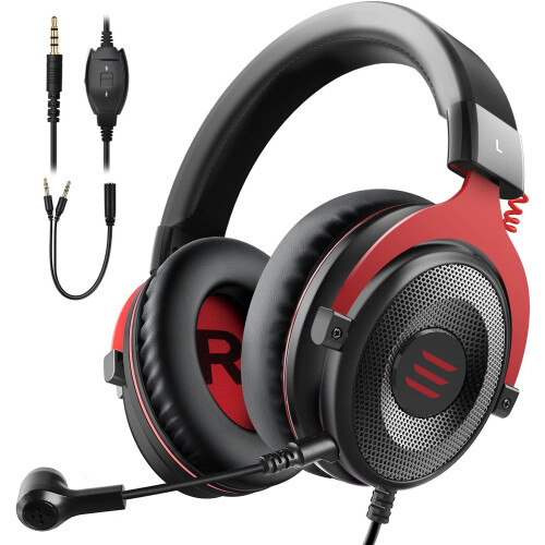 Ενσύρματα ακουστικά παιχνιδιών για PS4, PS5, Xbox One, PC, Mac, Υπολογιστή, Ποιότητα