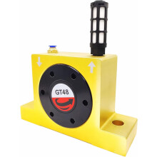 GT48 Oil Pneumatic Turbine Vibrator G 3/8 Silent FoodGrade HeavyDuty Industrial Use