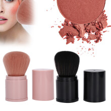 Professional Powder Blush Brush 2Pcs Retractable Contour Face Powder Brush Kit
