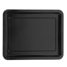 NonStick Roasting Pan with Grease Drip Tray, Large Enamel Baking Tray for Family Meals