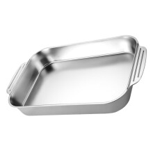 Stainless Steel Nonstick Roasting Pan for Oven with Even Heat Distribution, Large Baking Pan