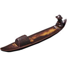 (B) Insence Stick Holder, Modern Incense Ash Catcher Incense Stick Holder, Boat Shape Incense Burner, for Counters Meditation Room Yoga Home Office