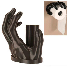 Toilet Paper Holder, Gothic Toilet Paper Holder Easy to Install Toilet Paper Holder in BathroomFun Bathroom Decor, 3D Ghost Hand Toilet Paper Holder H