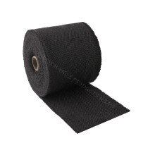 Exhaust Heat Wrap Fiberglass Basalt Titanium Tape for Cars and Motorcycles Temp Heat Shield