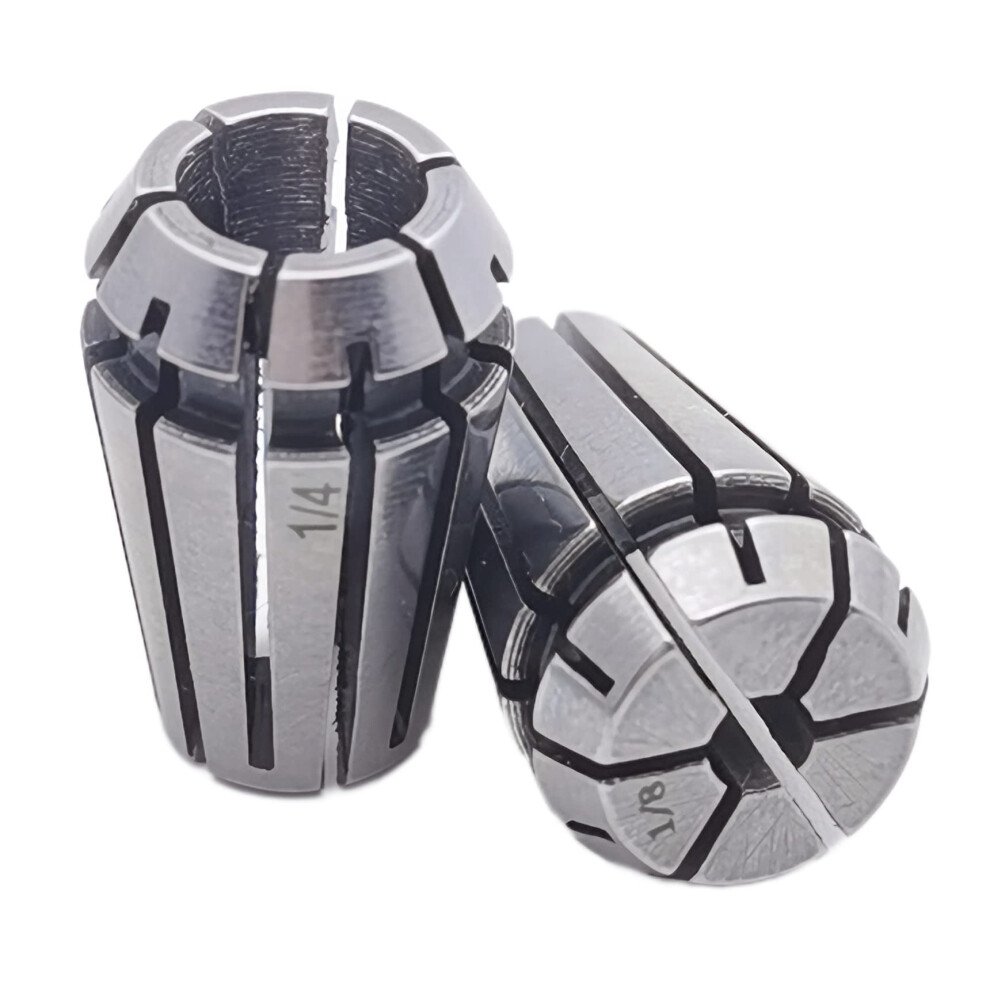 Er11 Collet Set 1/8 And 1/4 Cnc Collet Chuck Precision For Engraving Milling Lathe 9199774721493