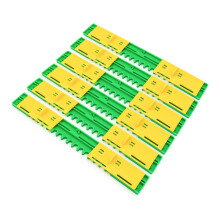 Bee Hive Entrance Reducer Large 6Pack, Adjustable Beehive Entrance Gate, Plastic Mouse Guards For 10Frame Hives