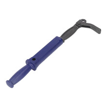 Heavy Duty Nail Puller Pry Bar Carbon Steel Woodworking Nail Removal Tool Blue